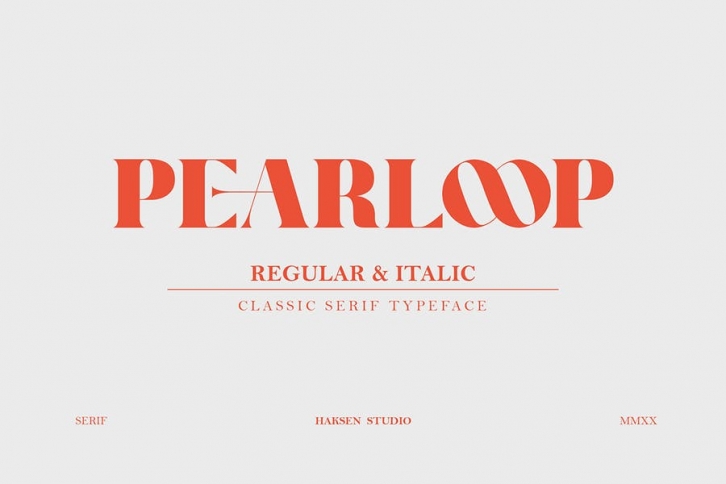 PEARLOOP Font Download