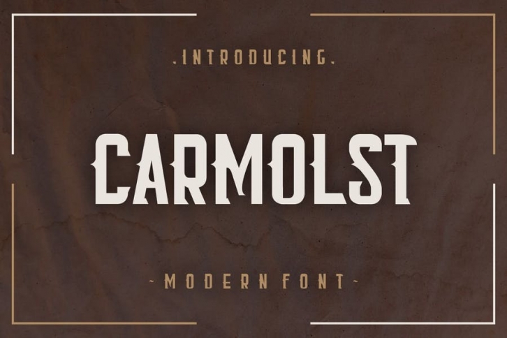 Carmolst Font Font Download