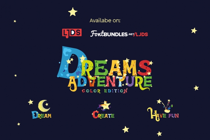 Dreams Adventure C Font Download