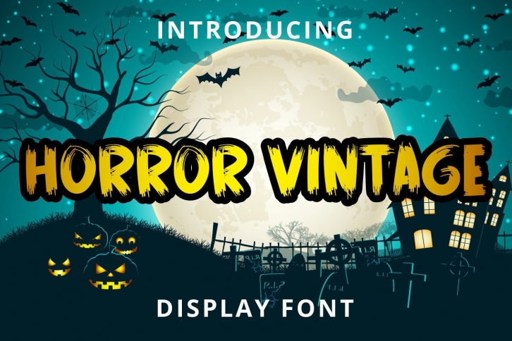 Horror Vintage Font Download