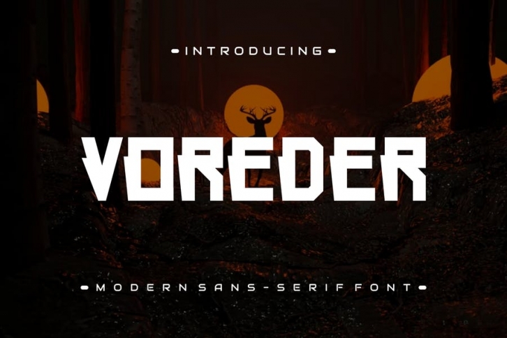 Voreder font Font Download