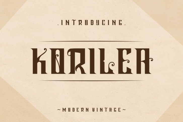 Korilea font Font Download