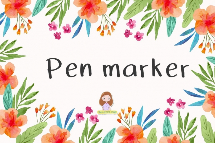 Pen Marker Font Download