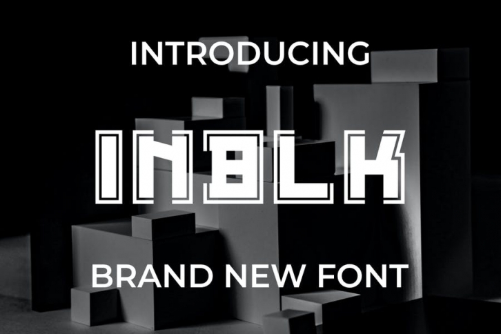INBLK Font Font Download