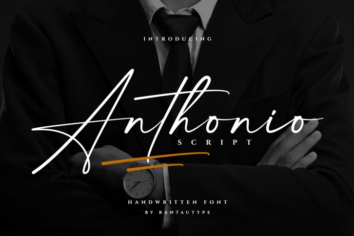 Anthonio Scrip Font Download
