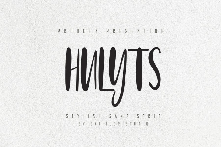 Hulyts - Stylish Sans Serif Font Download