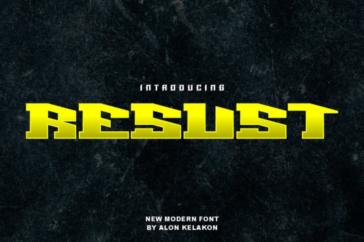 Resust Font Download