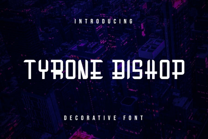 Tyrone Bishop Font Font Download