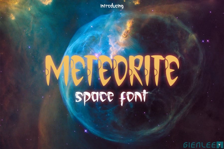 Meteorite - Space Font Font Download