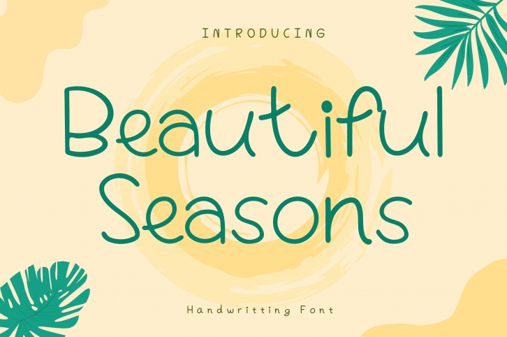 Beautiful Seasons Font Download