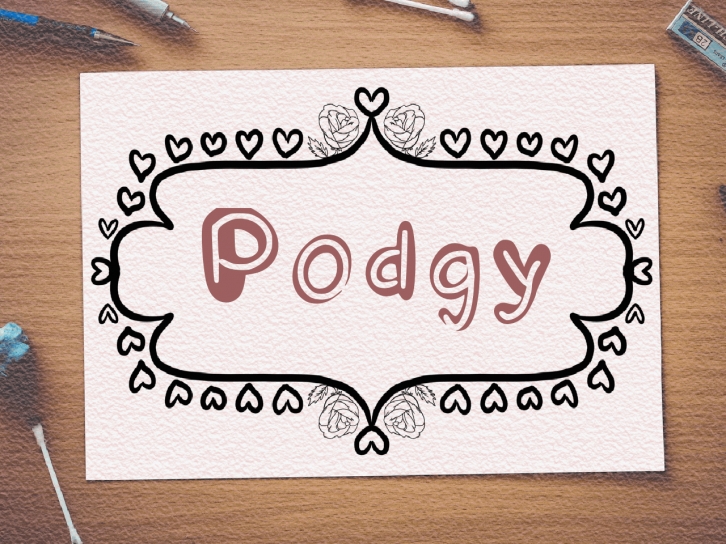 Podgy Font Download