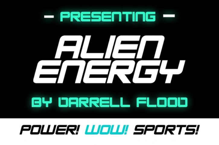 Alien Energy Font Download