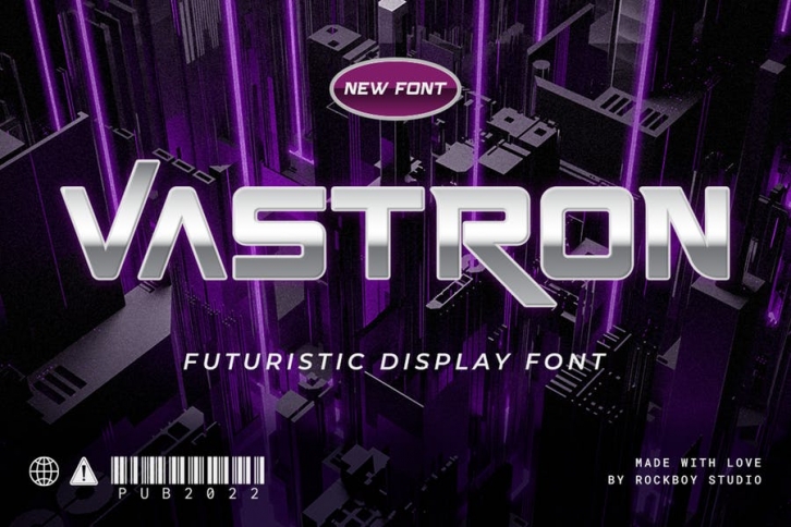 Vastron - Logo Font Font Download
