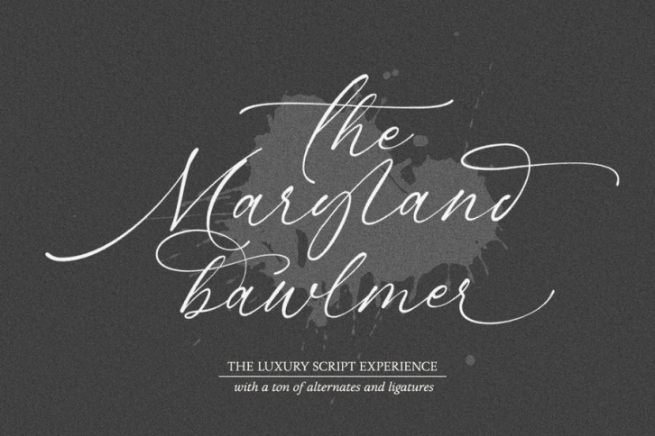 Maryland Bawlmer Font Download