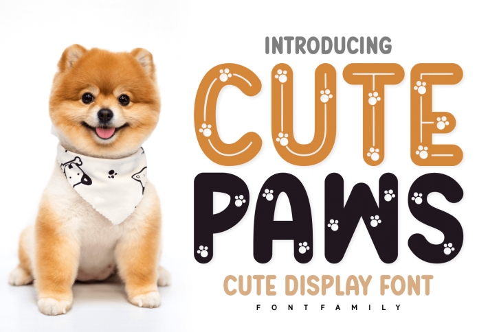 Cute Paws Font Download