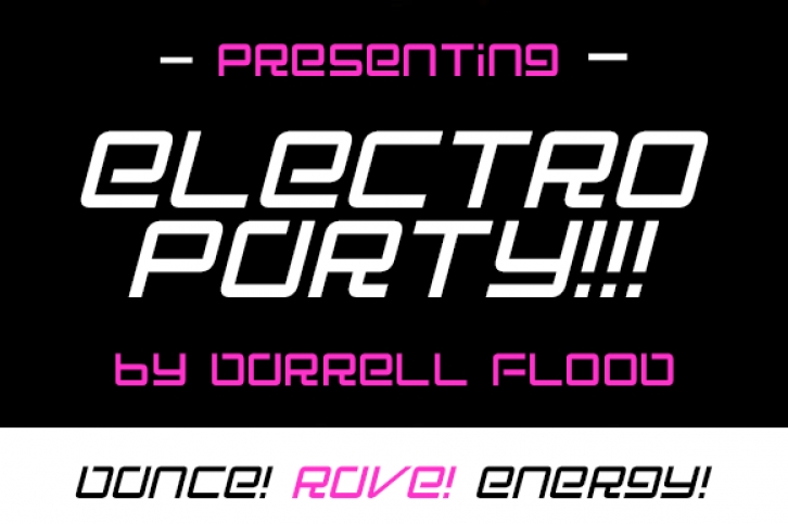 Electro Party Font Download