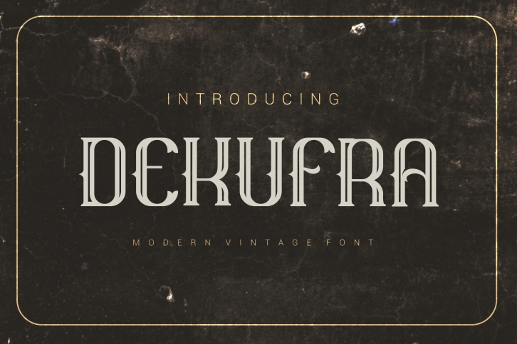 Dekufra Font Download