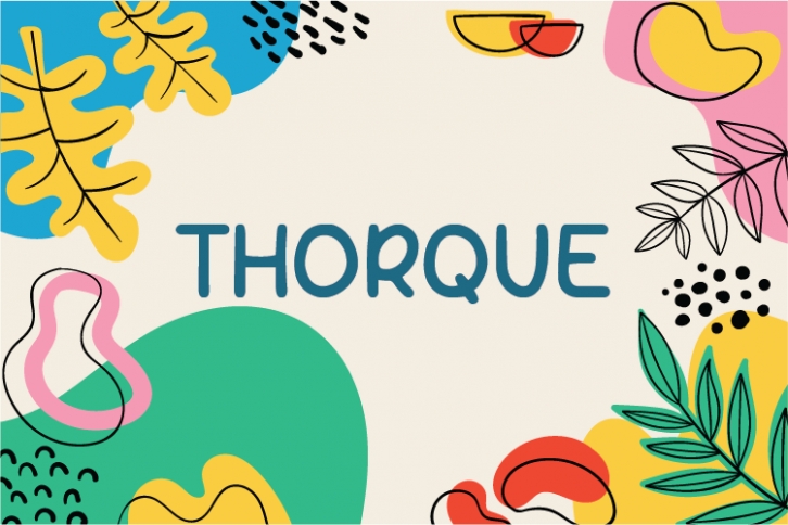 Thorque Font Download