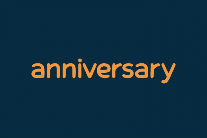 Anniversary Font Download