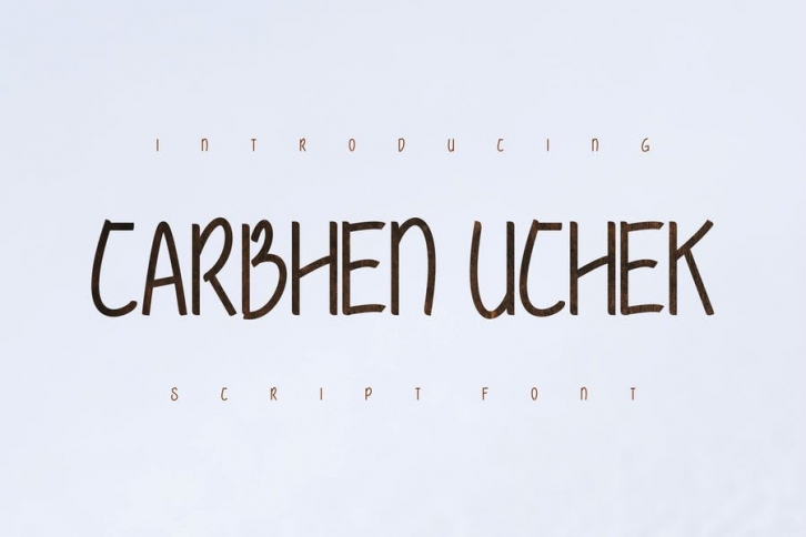 Carbhen Uchek Font Font Download
