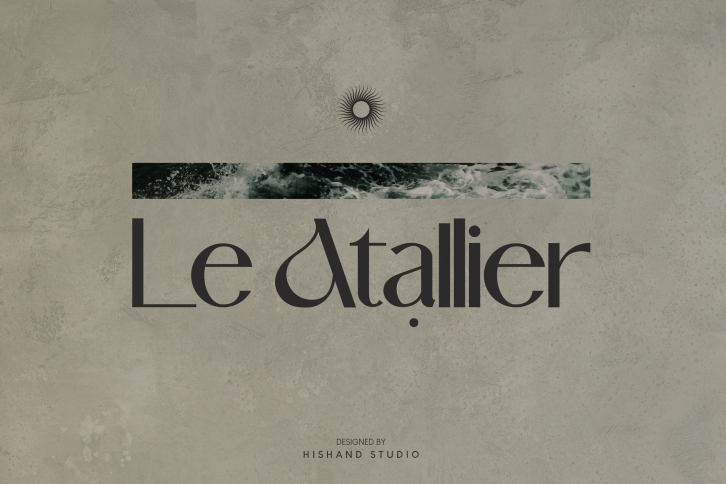 Le Atallier Elegant Sans Serif Font Download