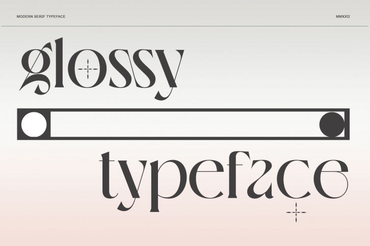 Glossy serif Font Download