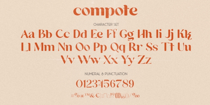 Compote Font Download