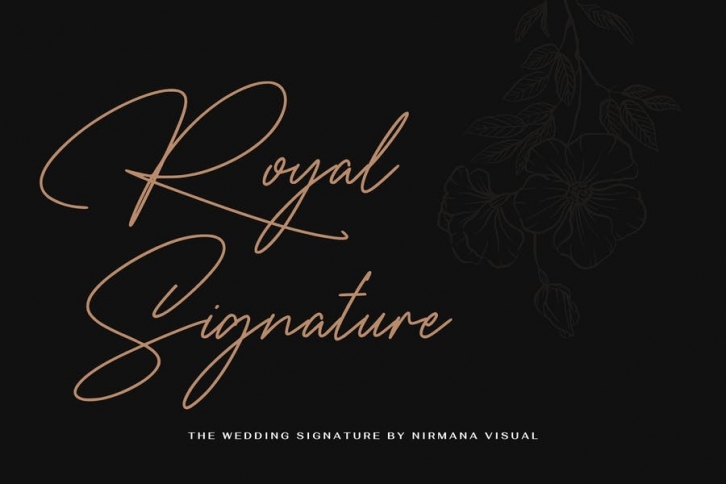 The Wedding Signature - Elegant Script Font Download