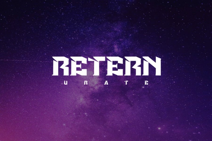 Retern Urban - Display Font Font Download