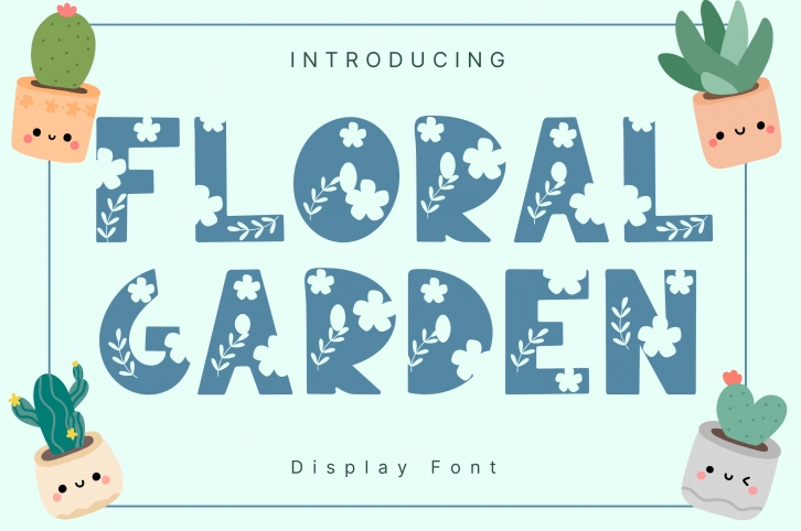 Floral Garden Font Download