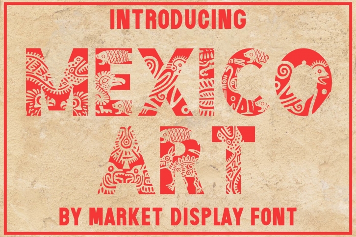 Mexico Art Font Download
