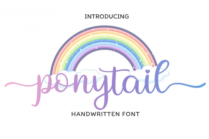 Ponytail Font Download