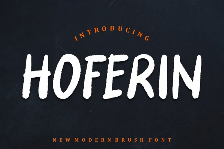 Hoferin Font Font Download