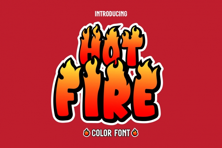 Hot Fire Font Download