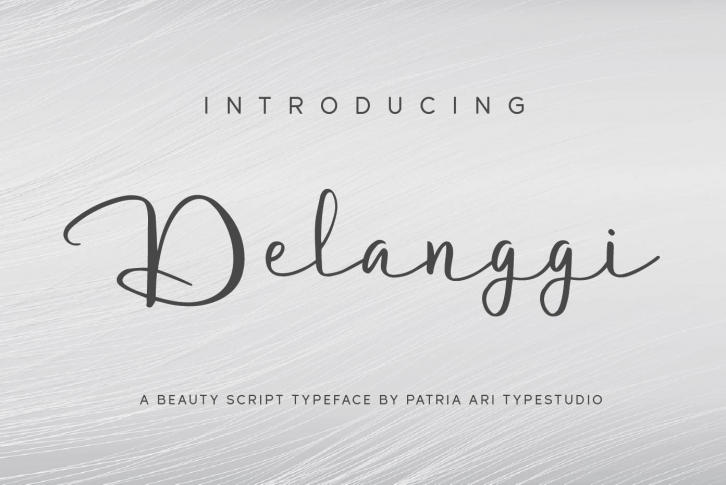 Delanggi Font Download