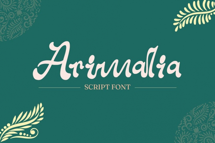 Arimalia - Elegant Script Font Font Download