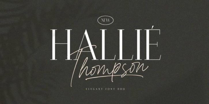 Hallie Thompson Font Download