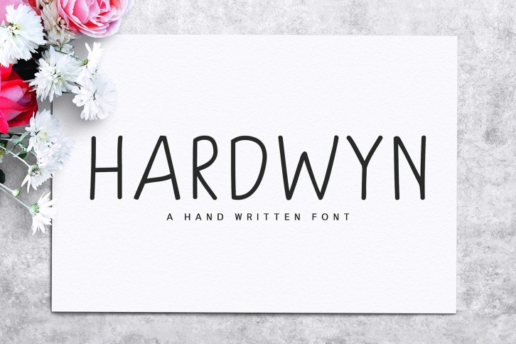 Hardwyn Handwritten Font Download