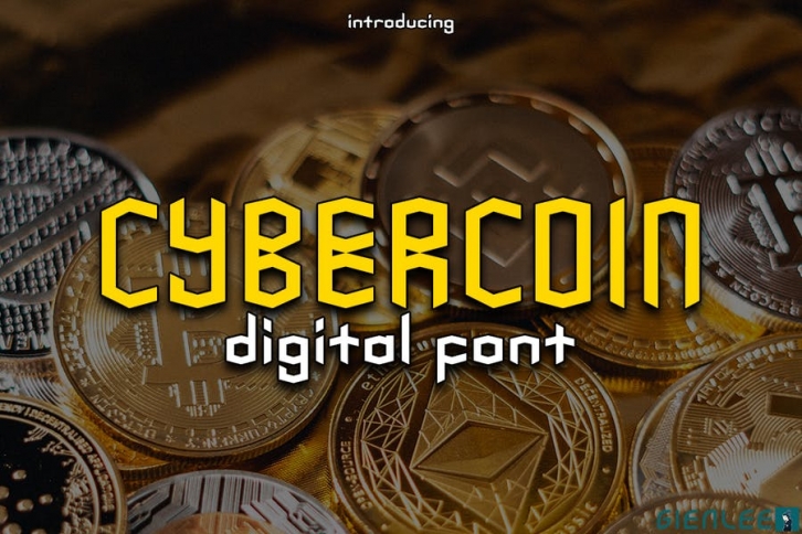 Cybercoin - Digital Font Font Download