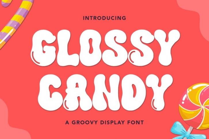 Glossy Candy Font Download
