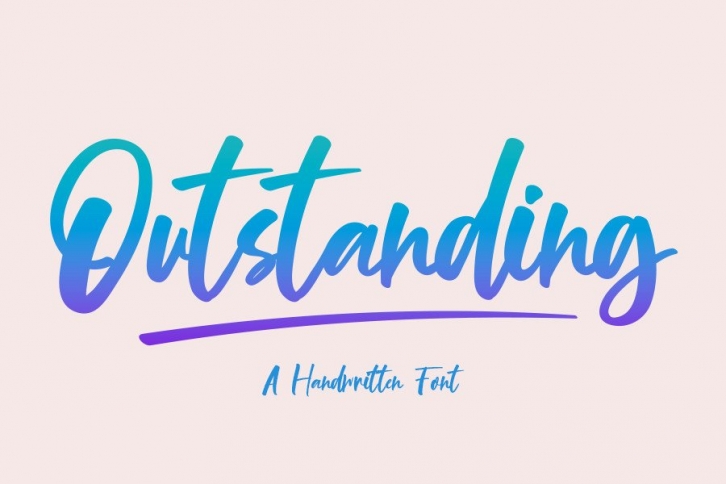 Outstanding Font Download
