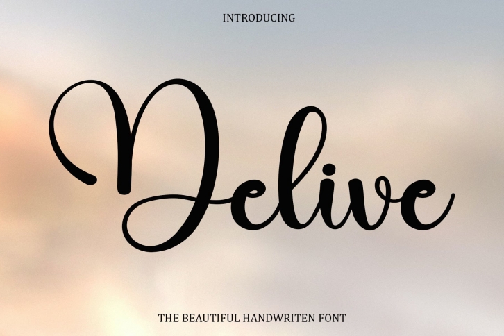Delive Font Download