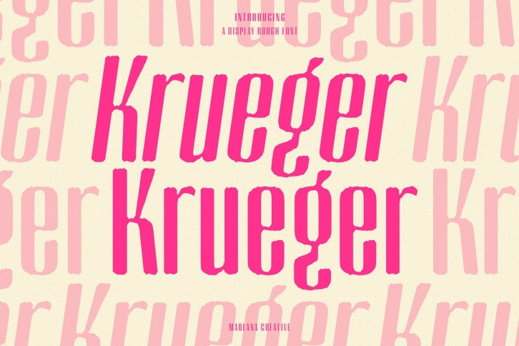Krueger Font Download