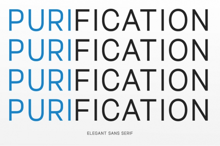 Purification Font Download