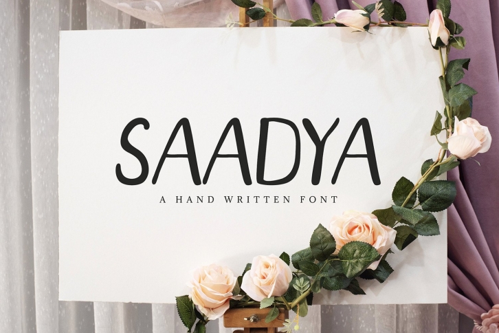 Saadya Font Download