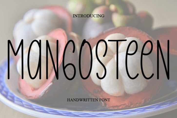 Mangosteen Font Download