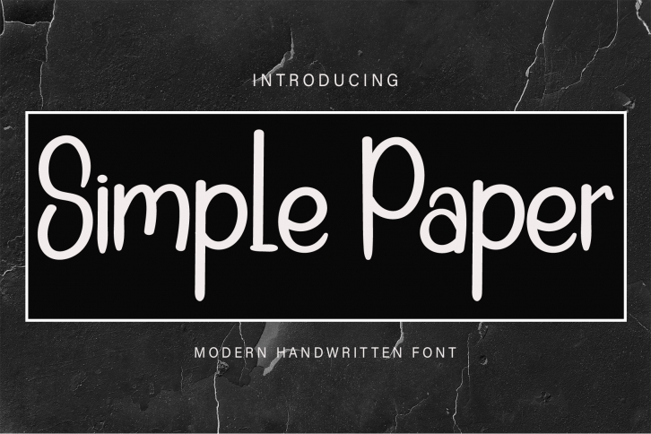 Simple Paper Font Download