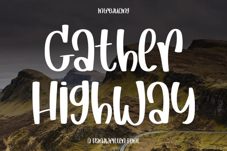 Gather Highway Font Download