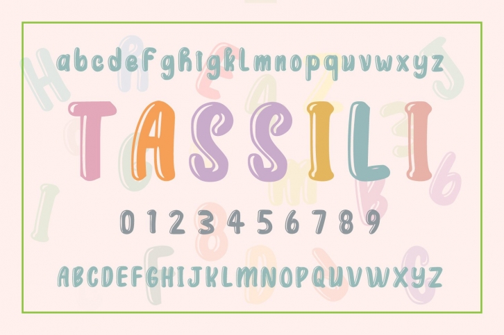 Tassili Font Download