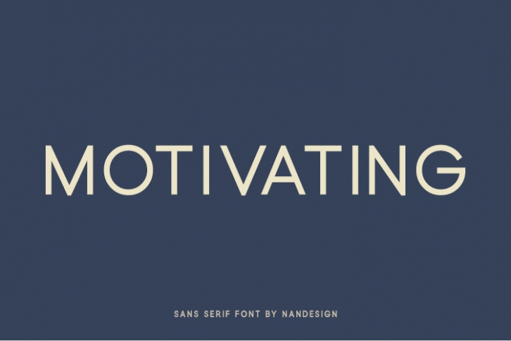 Motivating Font Download